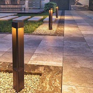 IP65 Weatherproof 10W Outdoor LED Garden Lamp Bollard Lawn Lights with 270 Beam Angle and 3-Year Warranty