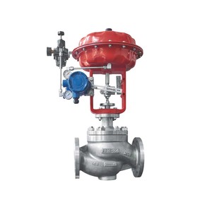 Stainless Steel Pneumatic Modulating Valve High Pressure Rising Stem Globe Control 4-20mA IP Positioner Gas OEM Customization