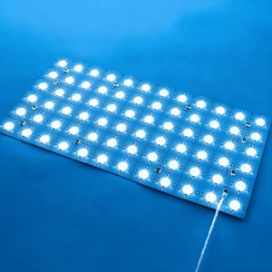 Flexible Cuttable Engineering Flexibility Dimmable LENS Luces Backlight Light Paper Thin LED Strip Sheet for Marble Countertop