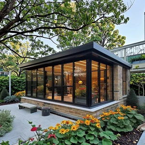 Luxury Modern Outdoor Pergola Aluminium Waterproof Louver Roof Metal Garden Pergola