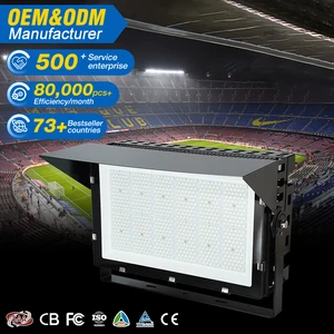High Quality Outdoor Ip65 Waterproof Tunnel Stadium Light 300w 500w 1000w 1200w Sport Led High Mast Light