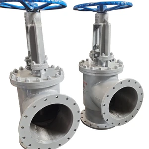 DN350 PN10 Angle Globe Valve
