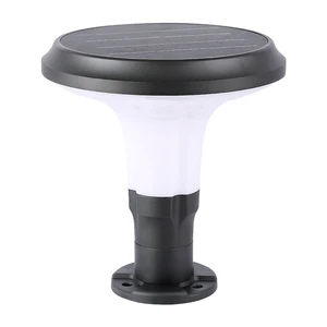IP65 Solar 12W Led Waterproof Column Lights Plastic Street Pillars Outdoor Lighted Stage Garden Gate Global Lighting Post Pillar