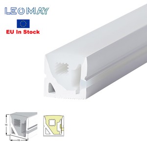 Wholesale Rgb Waterproof Ip67 Neon Silicone Light Sleeve 16*16mm White Flexible Led Neon Tube