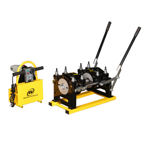 CE Certified New 40-200mm 4 Clamps HDPE PP PE Plastic Pipe Manual Butt Fusion Welding Machine 2.31kW 2-Year Warranty