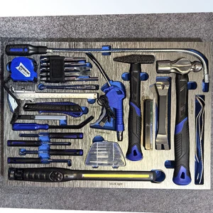 245PCS Beginner Mechanic Training Tool Set Basic Auto Repair Socket Wrench Kit for Vocational Training