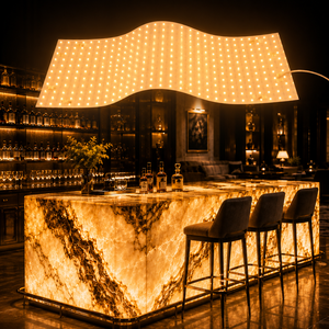 Under Countertop 406leds High Density ultra Thin Backlight Flexible Led Light Sheets Panel Lights Led Flex Sheet Panel Light