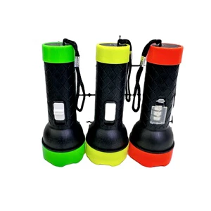 Personality Household Outdoor Camping Fishing Led Torches Flashlights Custom Black Emergency Flashlight