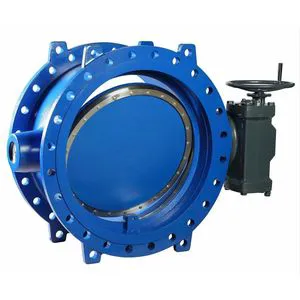 HUNO Manual Butterfly Valve for High Temperature Oil and Water Media Industrial Butterfly Valve Cast Iron