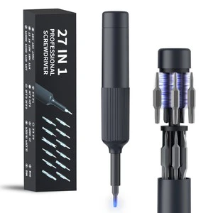 27-in-1 Precision Screwdriver Set Multi Bit Small Screwdriver Magnetic Mini Screwdriver Set Pen Style Manual Repair Tool Kit