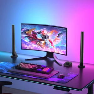 CL Lighting 5W RGB Smart LED Desktop Lamp Sound Control APP Music Sync Perfect for Gaming and Smart Home