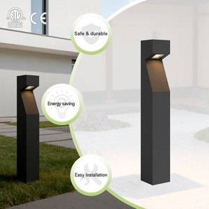 Outdoor New Style LED Garden Lawn Light Waterproof IP65 Aluminum Solar Landscape Lights Decorative Low Voltage Lighting 3-Year