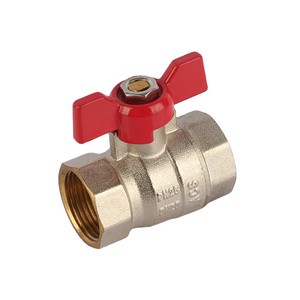 Level Handle Brass Ball Valve 1/4