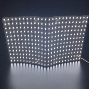 Flexible LED Light Sheets DC24V Warm White Cold White LED Panel Sheet CCT RGBW LED Sheets for Marble Back
