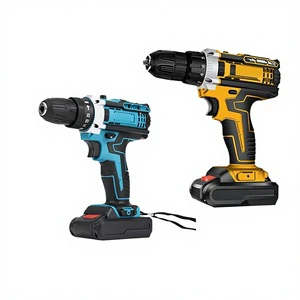 Cross-Border Household Multifunctional Reversible Multi-Speed Electric Drill Rechargeable Lithium-Ion Power Tool Package 1 Year