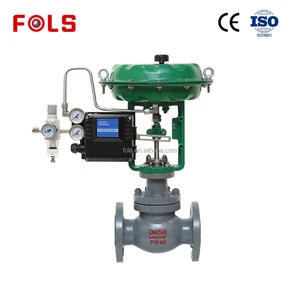 New Type Pneumatic Regulating Globe Control Valve Steam Globe Valve 4 Inch Port Size Direct Factory for Water Petroleum