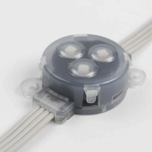 30mm Outdoor IP67 Waterproof RGBW LED PC Point Lights for Building Bridge and Park Decoration with DMX512 Control