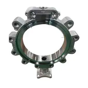 High Precision Custom Metal Steel Casting Services For Butterfly Body V5002 5-100kg Stainless Steel CF8 CF8M 304 316 Valve Parts