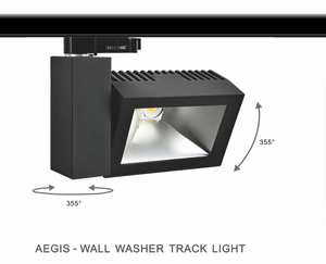 Led Downlight Cri 90 High Quality Rotatable 355deg 90ra 40w Clothes Shop Retail Commercial Lighting Dc36v Wall Washer Track