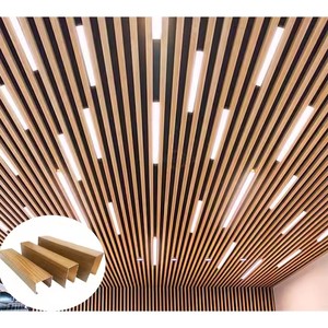 Aluminum Linear Ceiling Spotlights Factory Wholesale Commercial Baffle Ceiling System Solution
