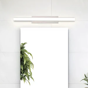 Modern Chrome Vanity Light Bathroom LED Mirror Light IP44 Moisture-Proof Wall Sconce Dressing Table Mirror Cabinet Lighting