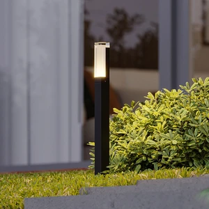 Modern IP65 Rated AC Powered Aluminum LED Lawn Lamp for Courtyard for Villa & Garden Outdoor Use
