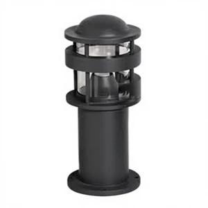 High Quality E27 Aluminum LED IP65 Solar Lawn Light Outdoor Garden Path Bollard Lamp with 360 Beam Angle
