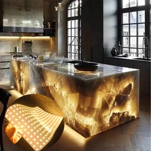 Led Flexible Sheet Light 2700k 3000k 4000k 6500k Smd 2835 24v Dc 420leds/m Panel Lighting For Desk Light Led Sheet