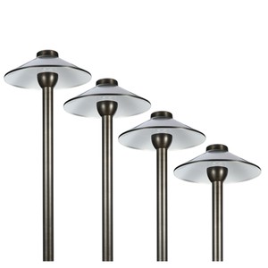 Retro Outdoor Villa Garden Light Landscape Street Pole Lamp Economic Led Pathway Garden Light