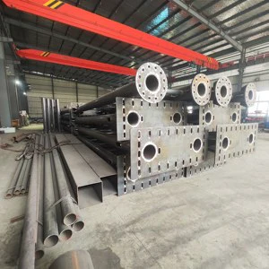 Led Flood Lighting 15M 20M 25M 30M High Mast Steel Pole Manufacturer