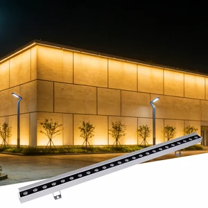 IP65 Waterproof 18W/24W/36W RGBW LED Wall Washer Light Linear Lamps for Hotel Bridge Building for Outdoor