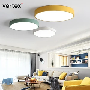 Modern Marcaron Ceiling Light Panel Surface Mounted Factory Direct Sales Led Bedroom Light Fixtures Ceiling Lamp for Wholesale