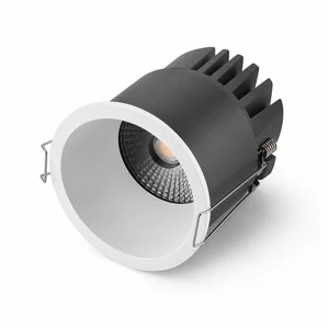 Commercial Modern Recessed 9W-40W LED High CRI Ra90 Aluminum Eaglerise Driver IP20 Narrow Border Indoor Ceiling COB Downlight
