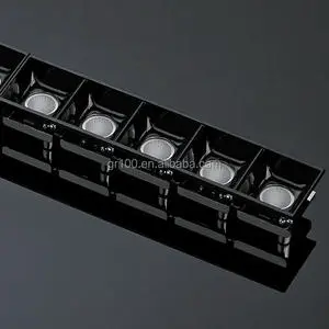 PC square Led Linear Spotlight Reflector