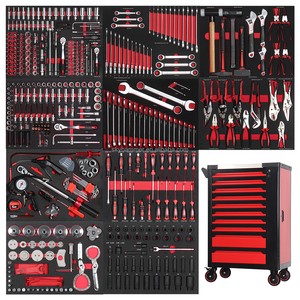 Skyhammer Workbench Tool Chest/Cart/Trolley Garage Tool Cabinet Set Tool Box With Hand Tools Workshop Garage Storage