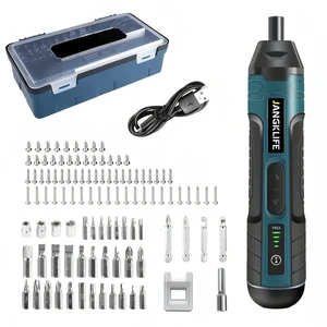 3.6V Cordless Electric Screwdriver Set 105-Piece Multi-Functional with Torque Adjustment Lithium Battery Powered