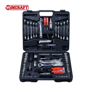 142pcs Hand Operated OEM Hard Case Tool Set for Home Car Mechanics Automotive Repair