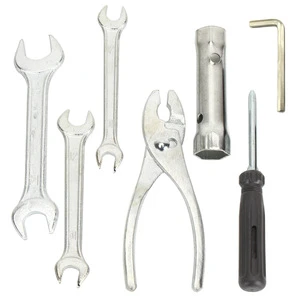Bicycle Motorcycle Repair Tool Kit Portable Multi-Functional Bike Maintenance Tool Set Wrench Pliers Screwdriver