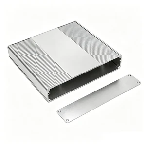 Custom Extruded Aluminum Enclosure Heatsink Profile Case DIY Project Box Power Supply Housing Aluminum Enclosure