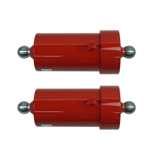 Custom Multi-Stage Telescopic Hydraulic Cylinder Double Acting Hard Chrome Plated Steel 786MM Stroke 132MM Bore 16Mpa Working