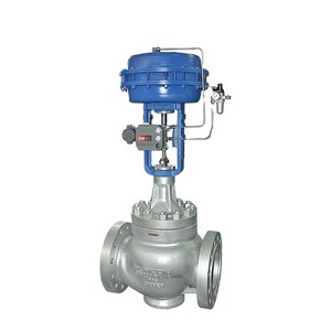 DELCO Pneumatic Control Valve 3 Way Pipe Fittings Regulating Valve With Positioner