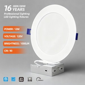 Ultra Slim Ceiling110-120V Dimmable Thin Led Recessed Wafer 6Inch 4Inch Ceiling Slim PanelPot Light Indoor Hotel LED Down Light