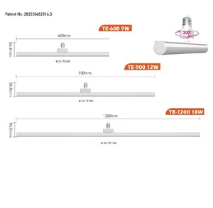Modern 12W SG-TE900 LED Spotlights with E27 Holder 6000K Daylight 330 Beam Angle Recessed Mount Dimmable IP20 CE Certified