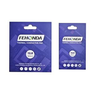 Fehonda 12.8W/Mk 15W/Mk 3Mm 2Mm 2.25Mm 1.5Mm Silicone Conductive Cooling Interface Material Soft Gpu Cpu Led Fehonda Thermal Pad