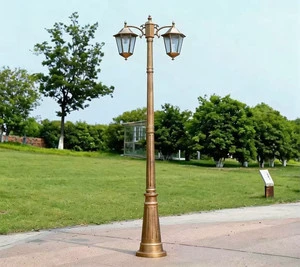 Vintage Retro Courtyard LED Lamp IP65 Waterproof Outdoor Garden Light Rustproof Decorative Pathway Lamp for Landscape Lighting