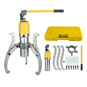 JINYANGHU 3 Jaw Hydraulic Gear Puller Kit 5-50 Tons Capacity Wheel Bearing Crimping Separator