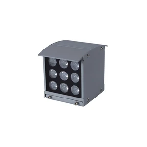 Customized Square LED Wall Light Two-Way Waterproof IP65 Aluminum Body for Villa Courtyard Landscape Lighting