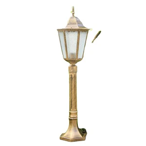 LED Lawn Light Solar/Plug-in Waterproof Courtyard Garden Villa Decorative Lighting Community Street Outdoor Home Use