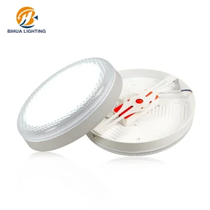 Commercial Indoor Lighting Round Aluminum PC 4w 6w Surface Mounted Smd RGB Led Panel Light