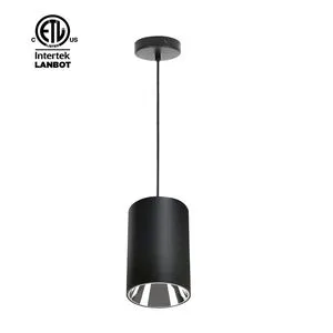 ETL Listed Ceiling Mounted OEM ODM LED Cylinder Downlight Custom Logo Dimmable CRI>90 for Branding Project